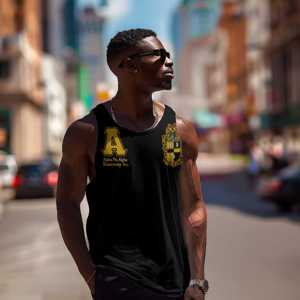 Alpha Phi Alpha Varsity Men Tank Top Greek Letter Apparel