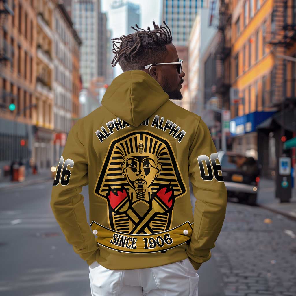 Tylish Alpha Phi Alpha Crystal Hoodie Classic Fraternity