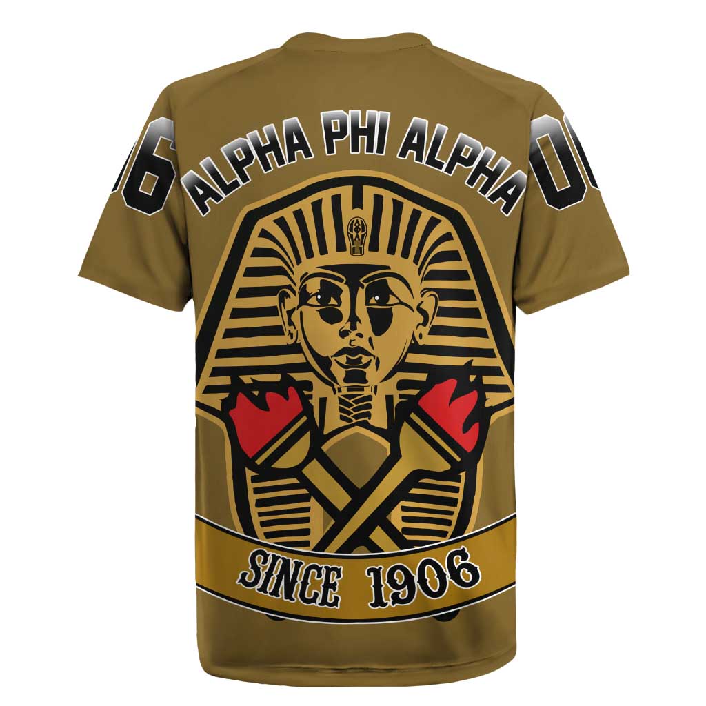 Tylish Alpha Phi Alpha Crystal Rugby Jersey Classic Fraternity