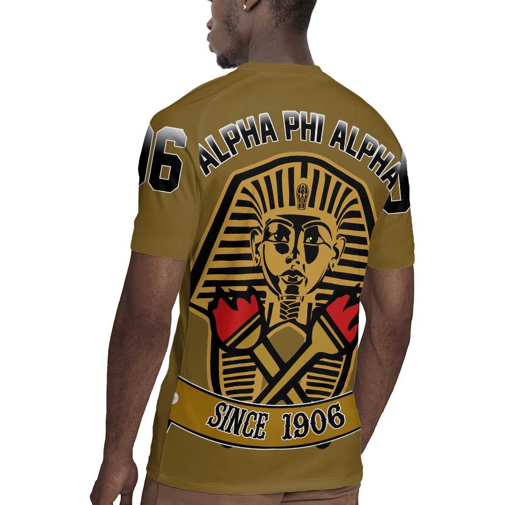 Tylish Alpha Phi Alpha Crystal Rugby Jersey Classic Fraternity