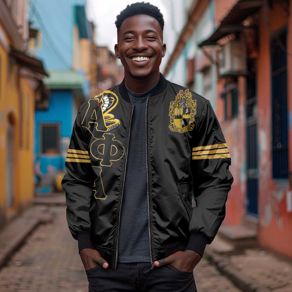 Sphinx Design Alpha Phi Alpha Hoodie Bomber Jacket Stylish Fraternity