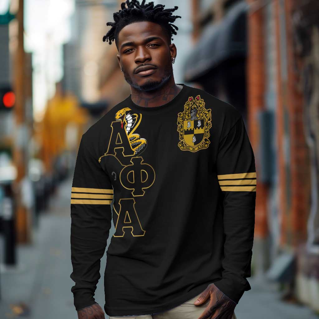 Sphinx Design Alpha Phi Alpha Hoodie Long Sleeve Shirt Stylish Fraternity