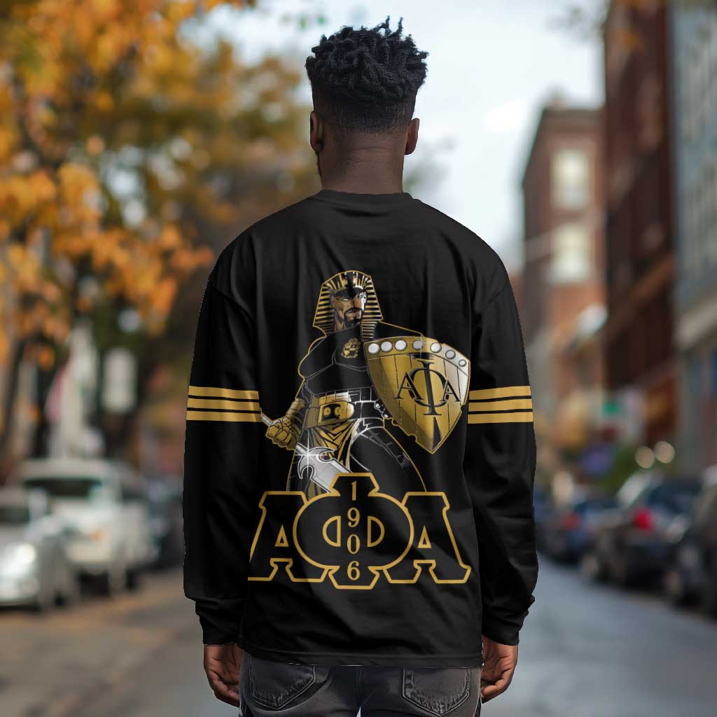 Sphinx Design Alpha Phi Alpha Hoodie Long Sleeve Shirt Stylish Fraternity