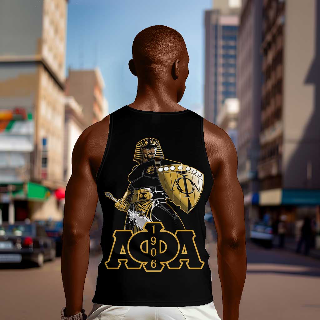 Sphinx Design Alpha Phi Alpha Hoodie Men Tank Top Stylish Fraternity