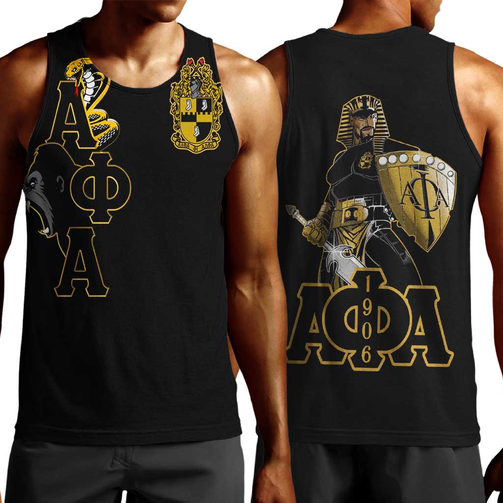 Sphinx Design Alpha Phi Alpha Hoodie Men Tank Top Stylish Fraternity