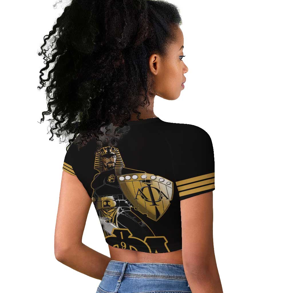 Sphinx Design Alpha Phi Alpha Hoodie Raglan Cropped T shirt Stylish Fraternity