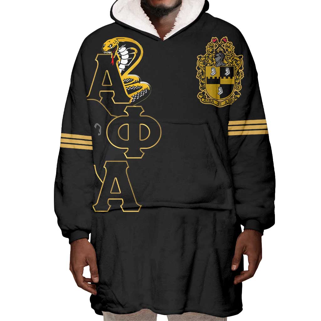 Sphinx Design Alpha Phi Alpha Hoodie Wearable Blanket Hoodie Stylish Fraternity