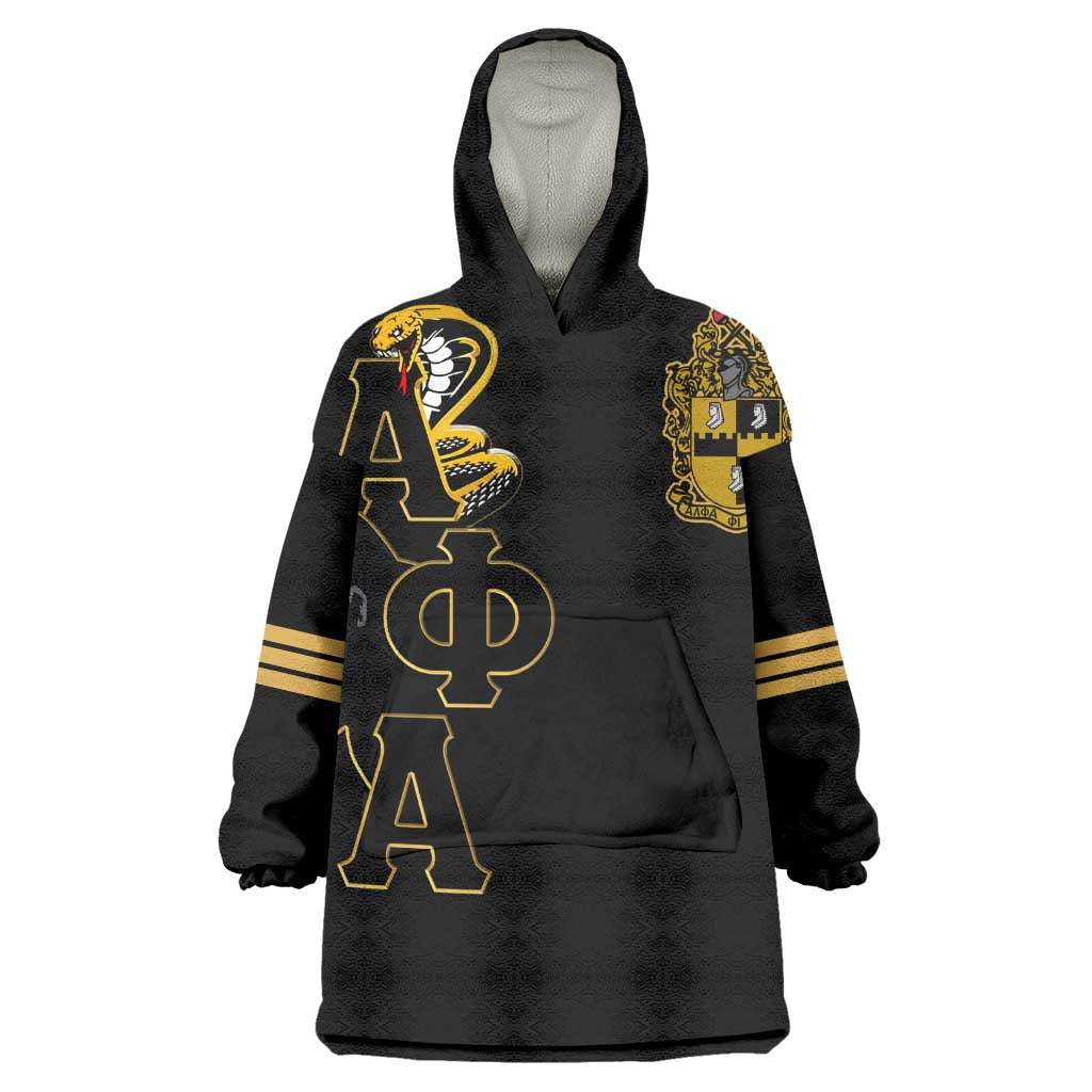 Sphinx Design Alpha Phi Alpha Hoodie Wearable Blanket Hoodie Stylish Fraternity