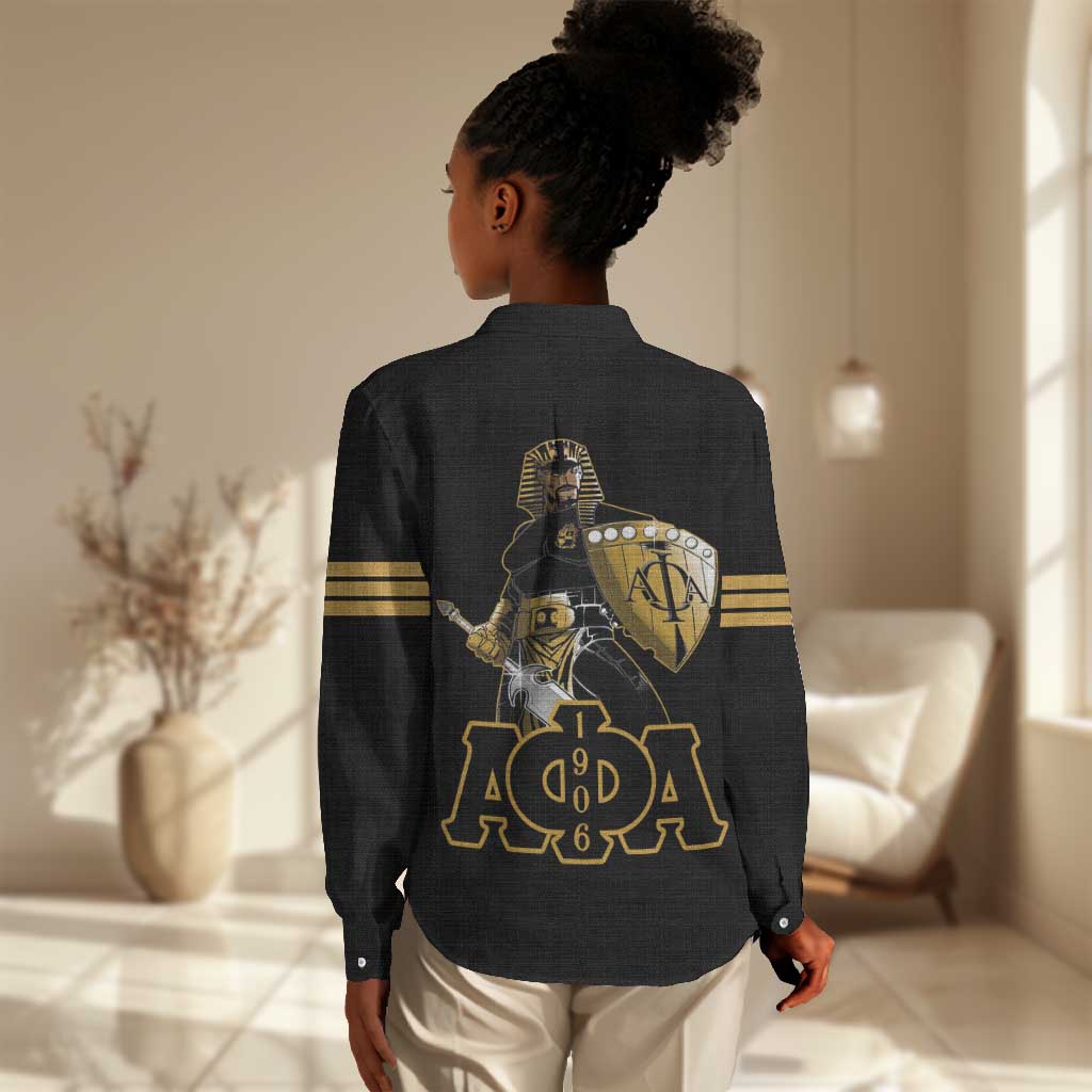 Sphinx Design Alpha Phi Alpha Hoodie Women Casual Shirt Stylish Fraternity