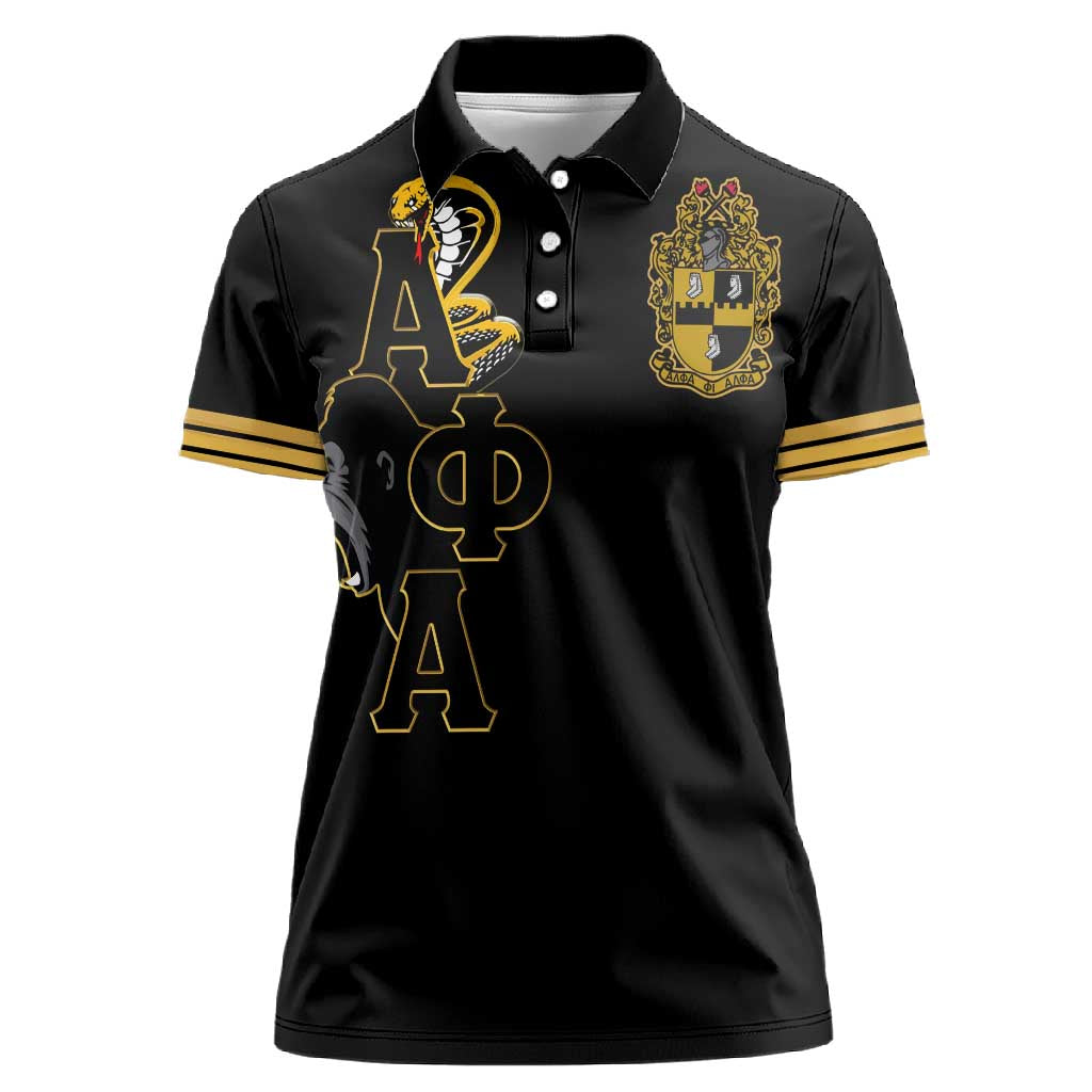 Sphinx Design Alpha Phi Alpha Hoodie Women Polo Shirt Stylish Fraternity