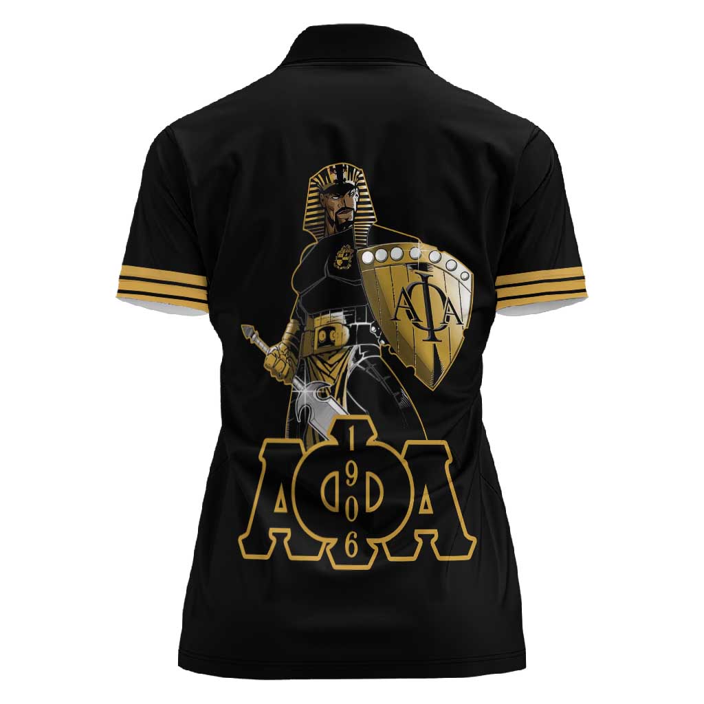 Sphinx Design Alpha Phi Alpha Hoodie Women Polo Shirt Stylish Fraternity