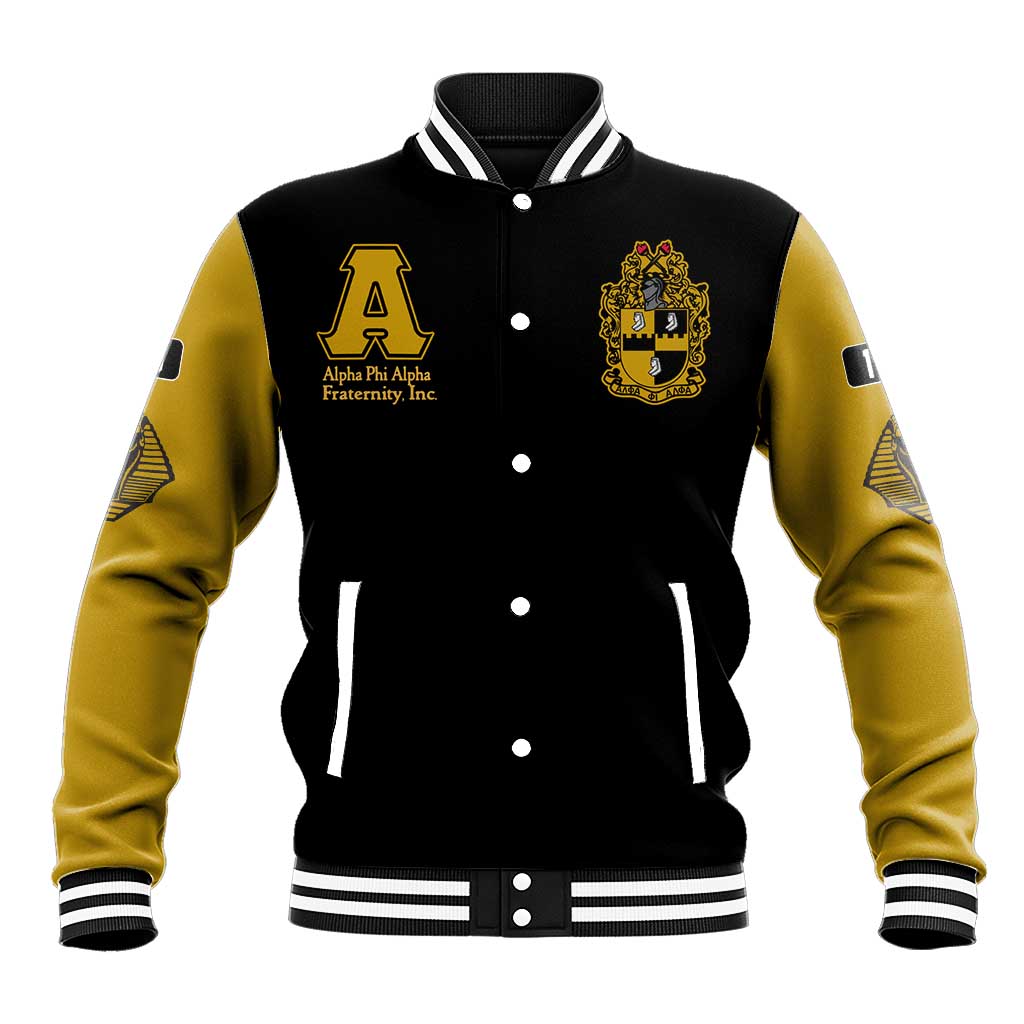 Alpha Phi Alpha Varsity Baseball Jacket Greek Letter Apparel