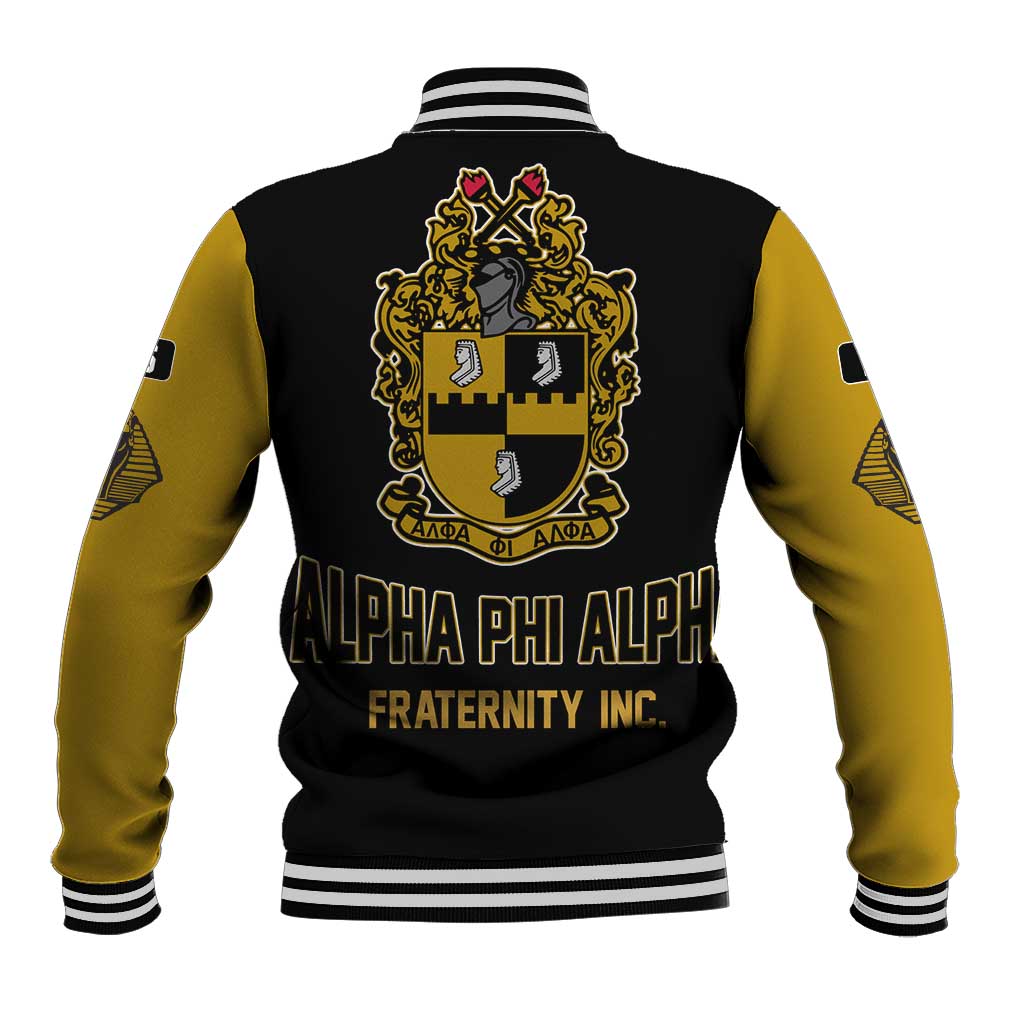 Alpha Phi Alpha Varsity Baseball Jacket Greek Letter Apparel