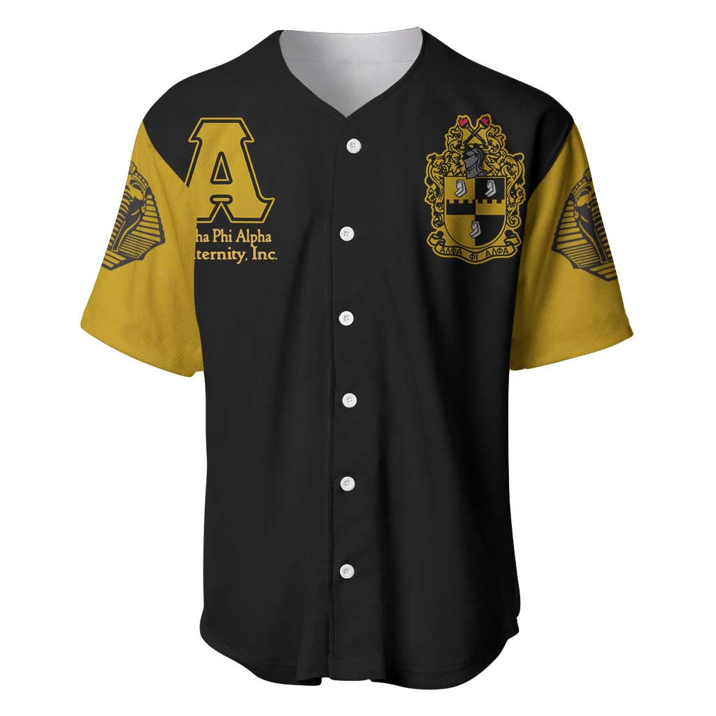 Alpha Phi Alpha Varsity Baseball Jersey Greek Letter Apparel
