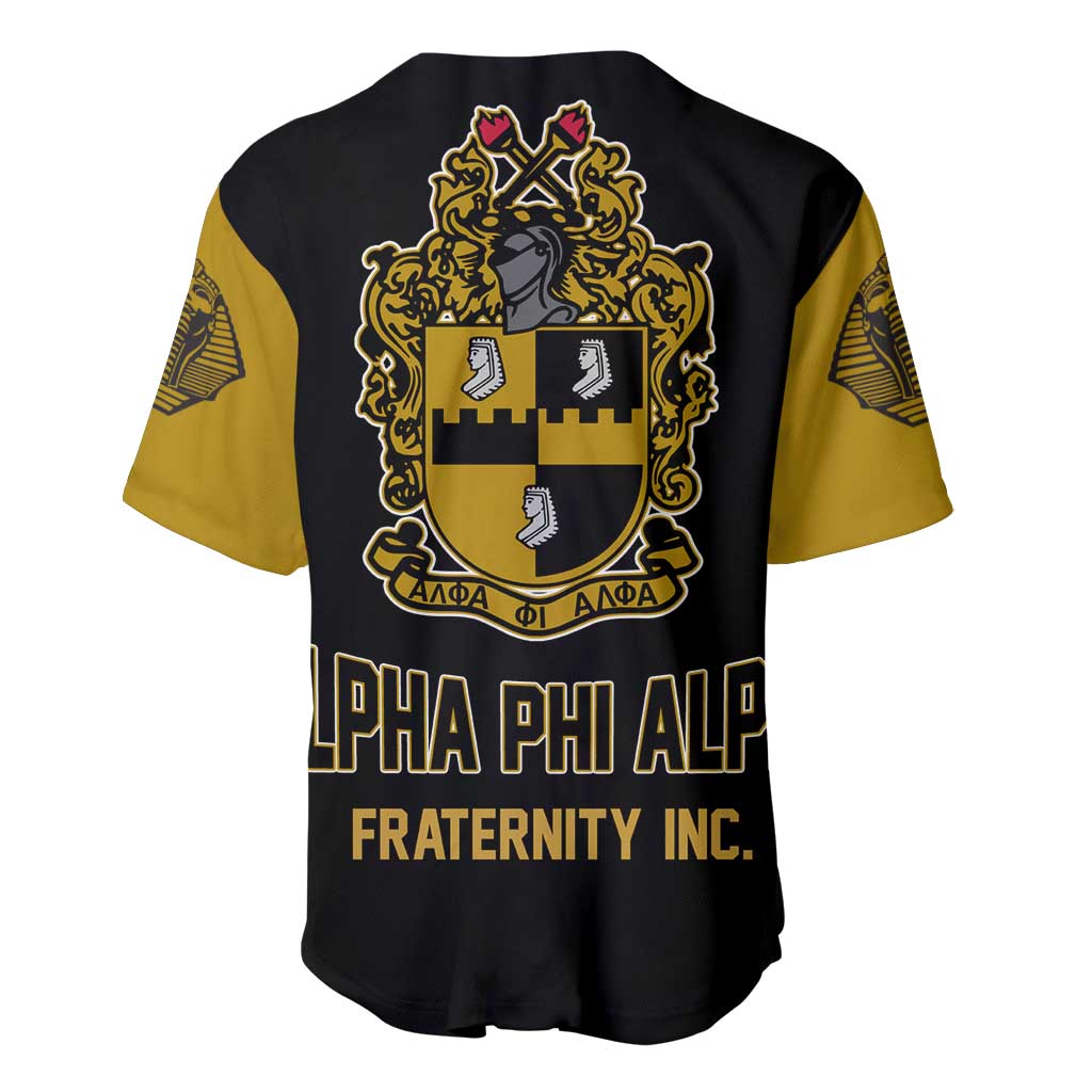 Alpha Phi Alpha Varsity Baseball Jersey Greek Letter Apparel