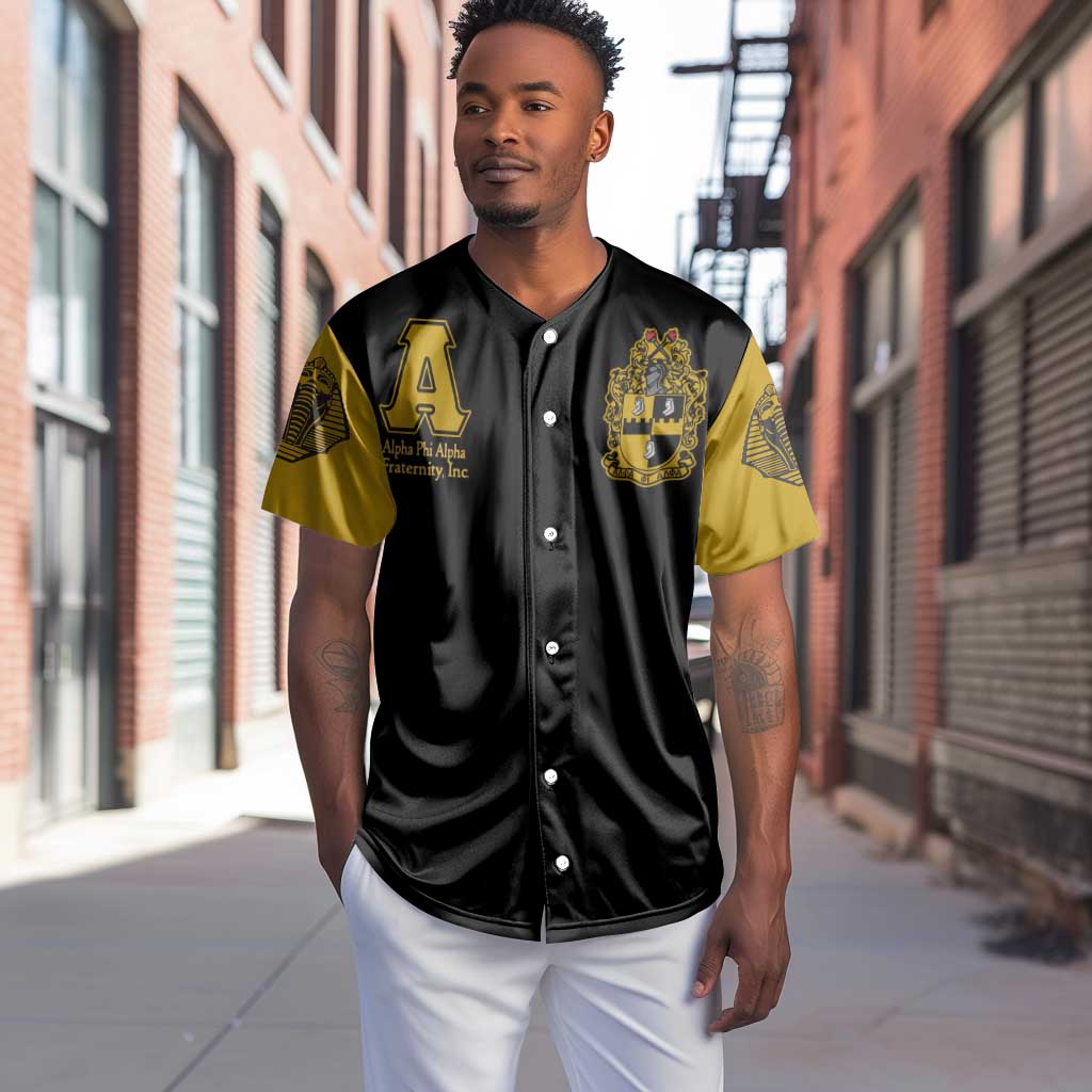 Alpha Phi Alpha Varsity Baseball Jersey Greek Letter Apparel