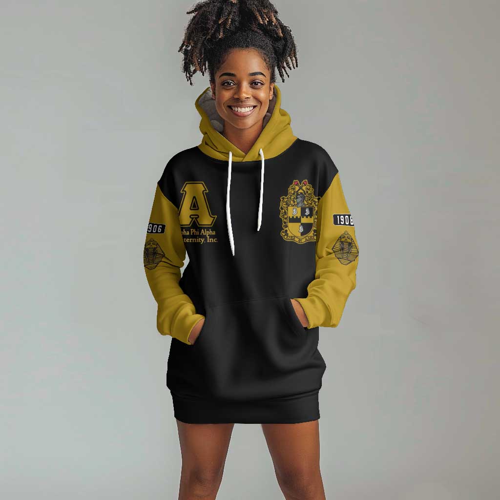 Alpha Phi Alpha Varsity Hoodie Dress Greek Letter Apparel