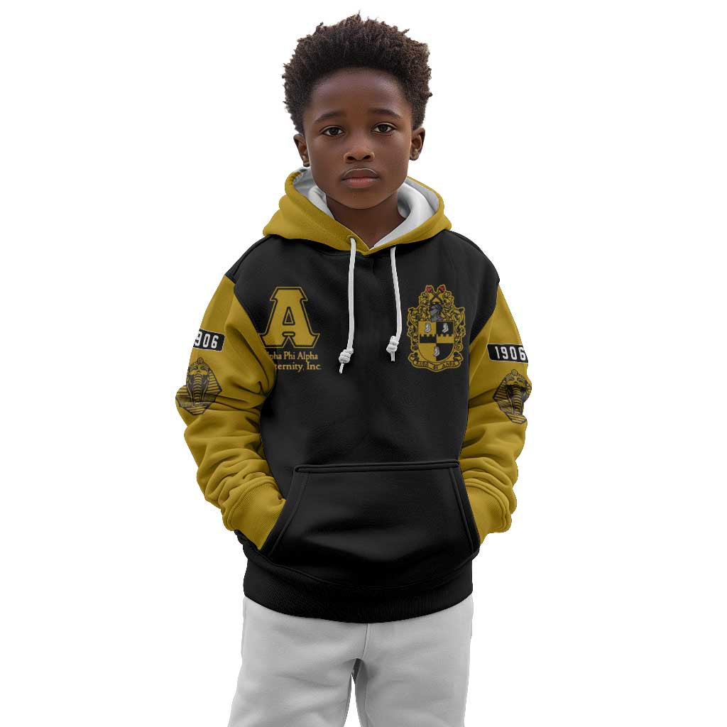 Alpha Phi Alpha Varsity Kid Hoodie Greek Letter Apparel