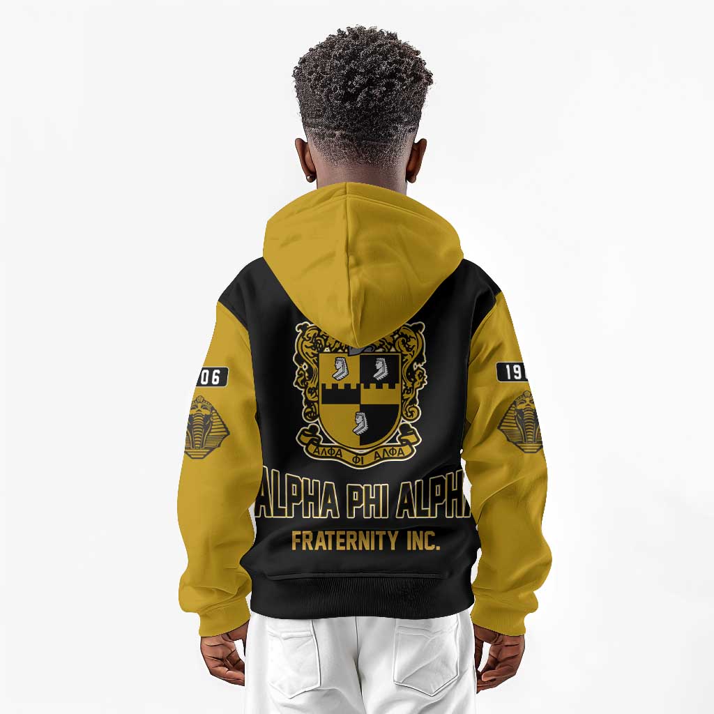 Alpha Phi Alpha Varsity Kid Hoodie Greek Letter Apparel