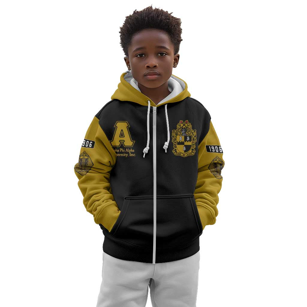 Alpha Phi Alpha Varsity Kid Hoodie Greek Letter Apparel DT01