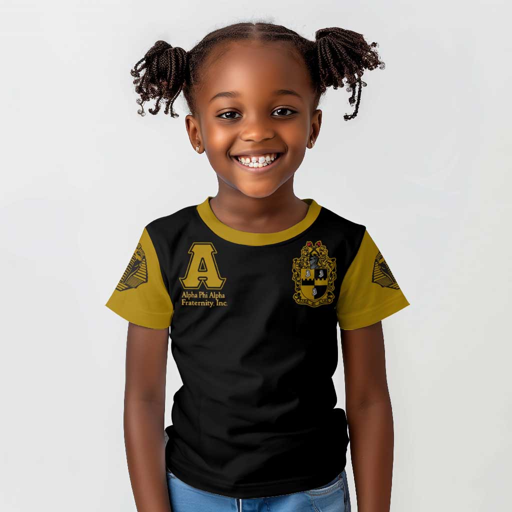Alpha Phi Alpha Varsity Kid T shirt Greek Letter Apparel
