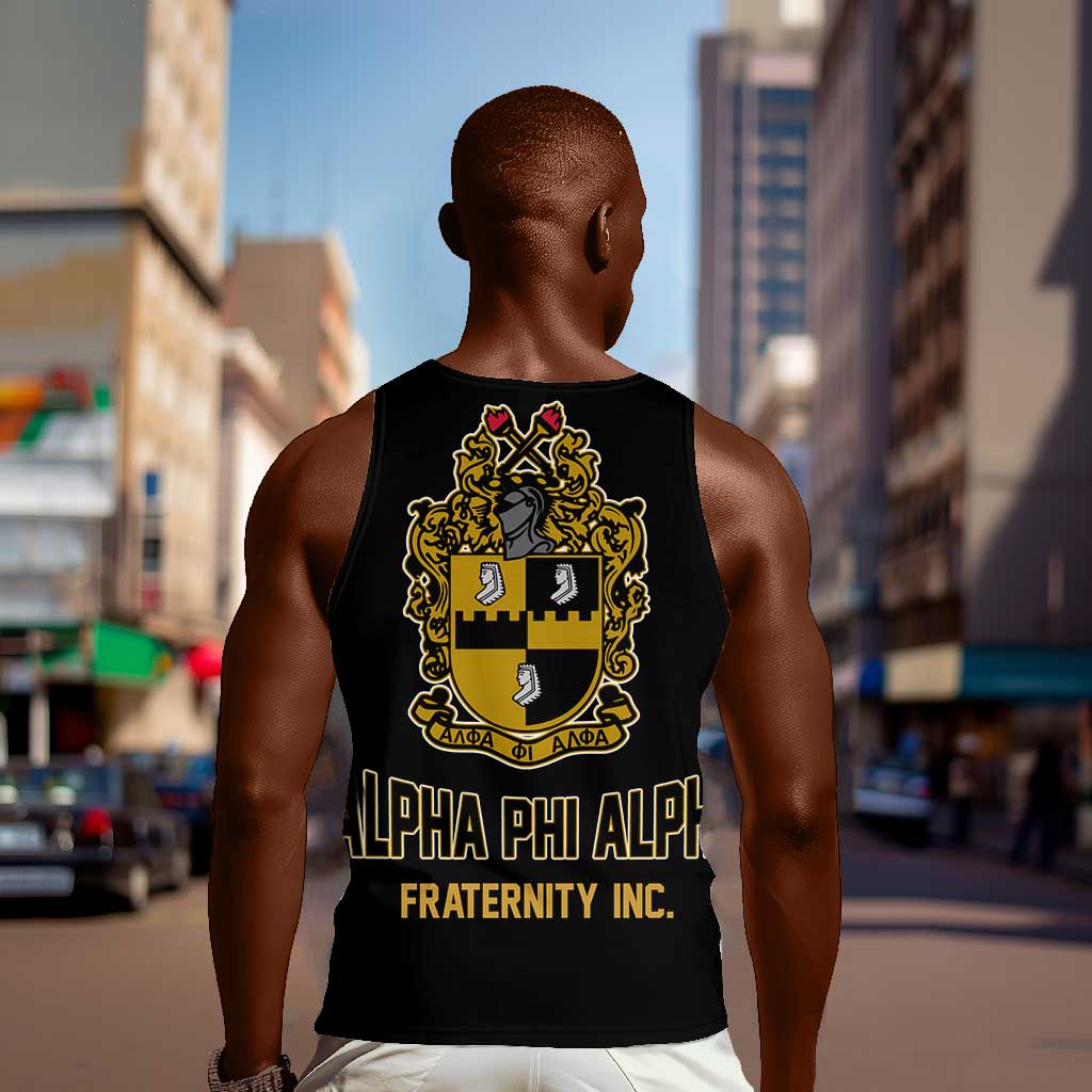 Alpha Phi Alpha Varsity Men Tank Top Greek Letter Apparel
