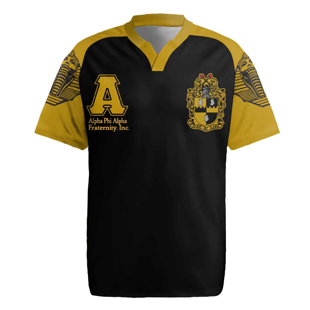 Alpha Phi Alpha Varsity Rugby Jersey Greek Letter Apparel