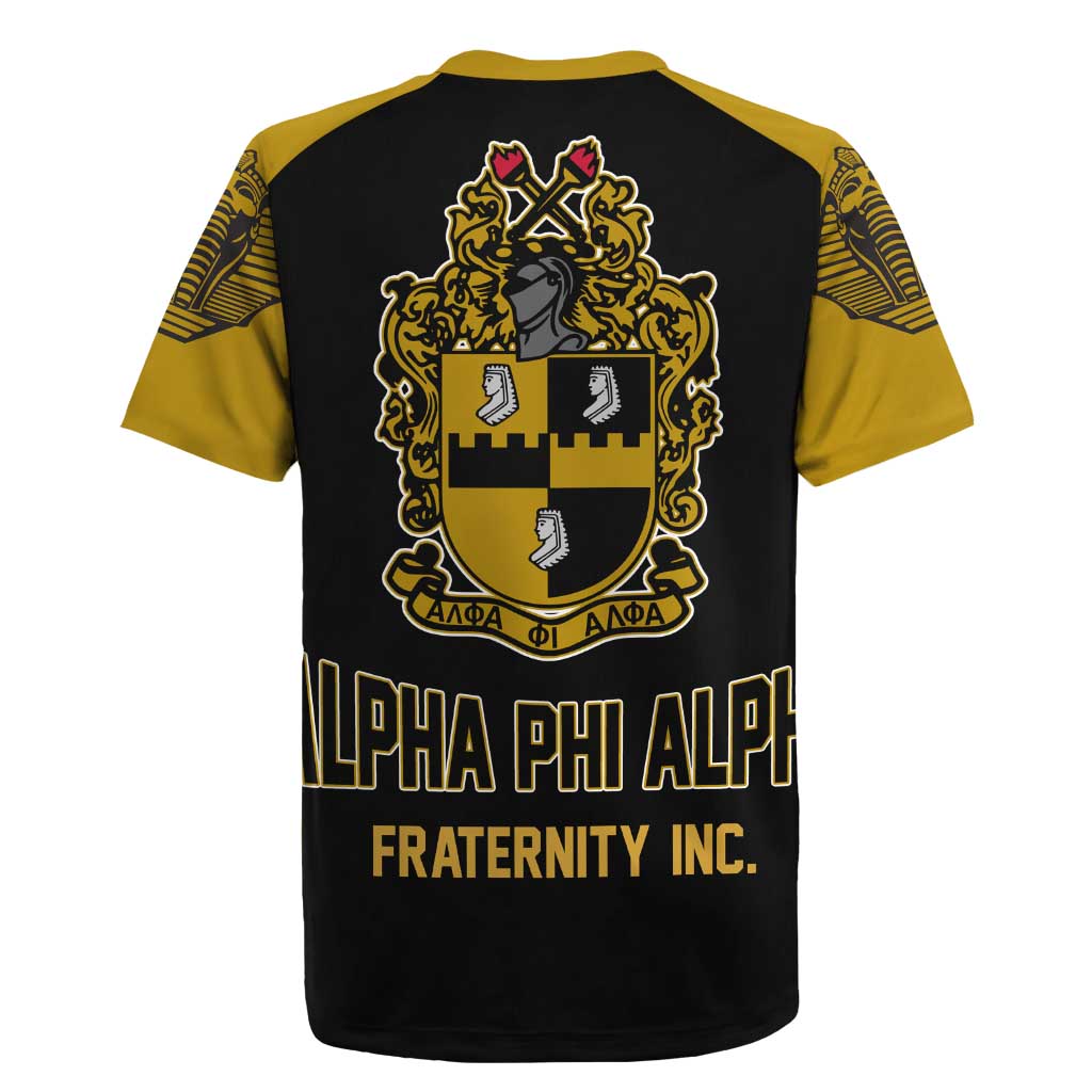 Alpha Phi Alpha Varsity Rugby Jersey Greek Letter Apparel