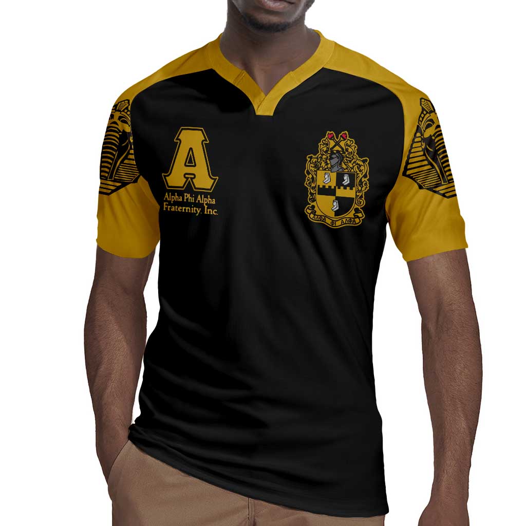 Alpha Phi Alpha Varsity Rugby Jersey Greek Letter Apparel