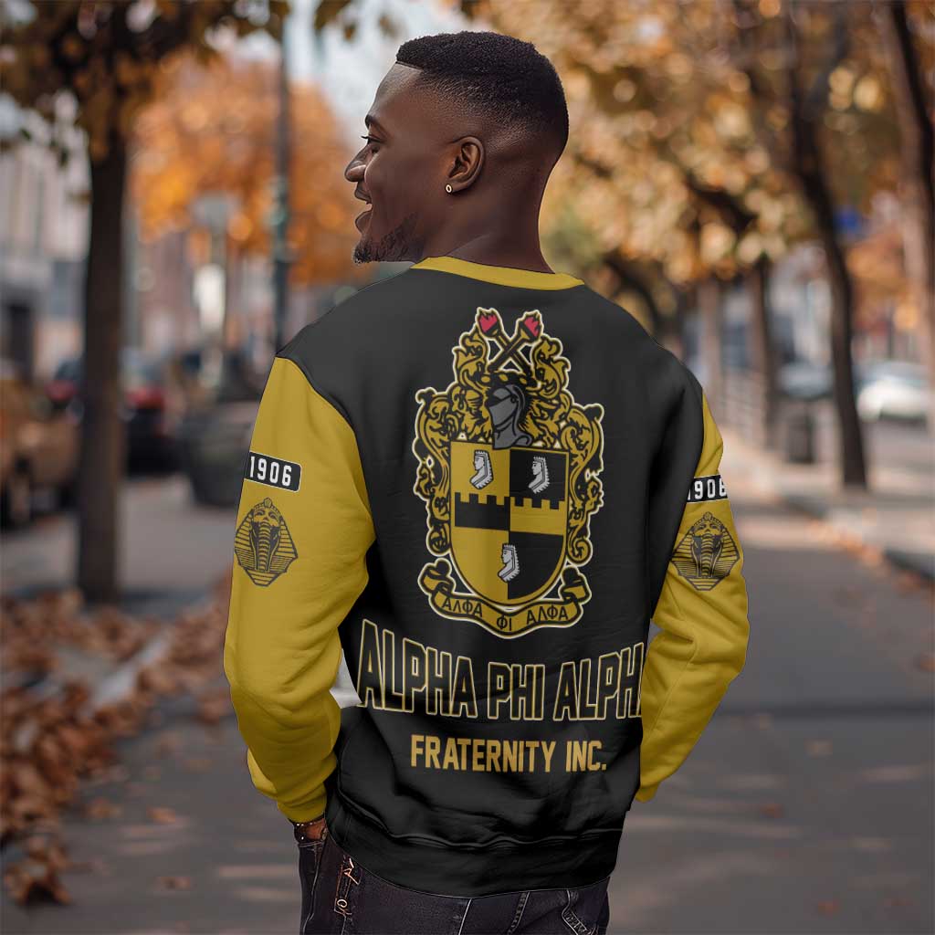 Alpha Phi Alpha Varsity Sweatshirt Greek Letter Apparel