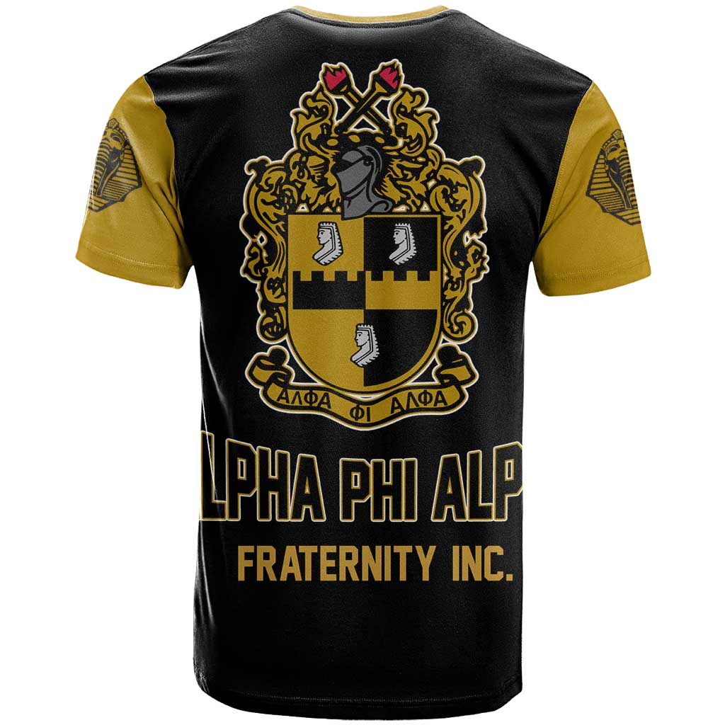 Alpha Phi Alpha Varsity T shirt Greek Letter Apparel