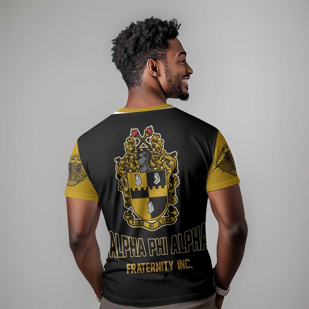 Alpha Phi Alpha Varsity T shirt Greek Letter Apparel