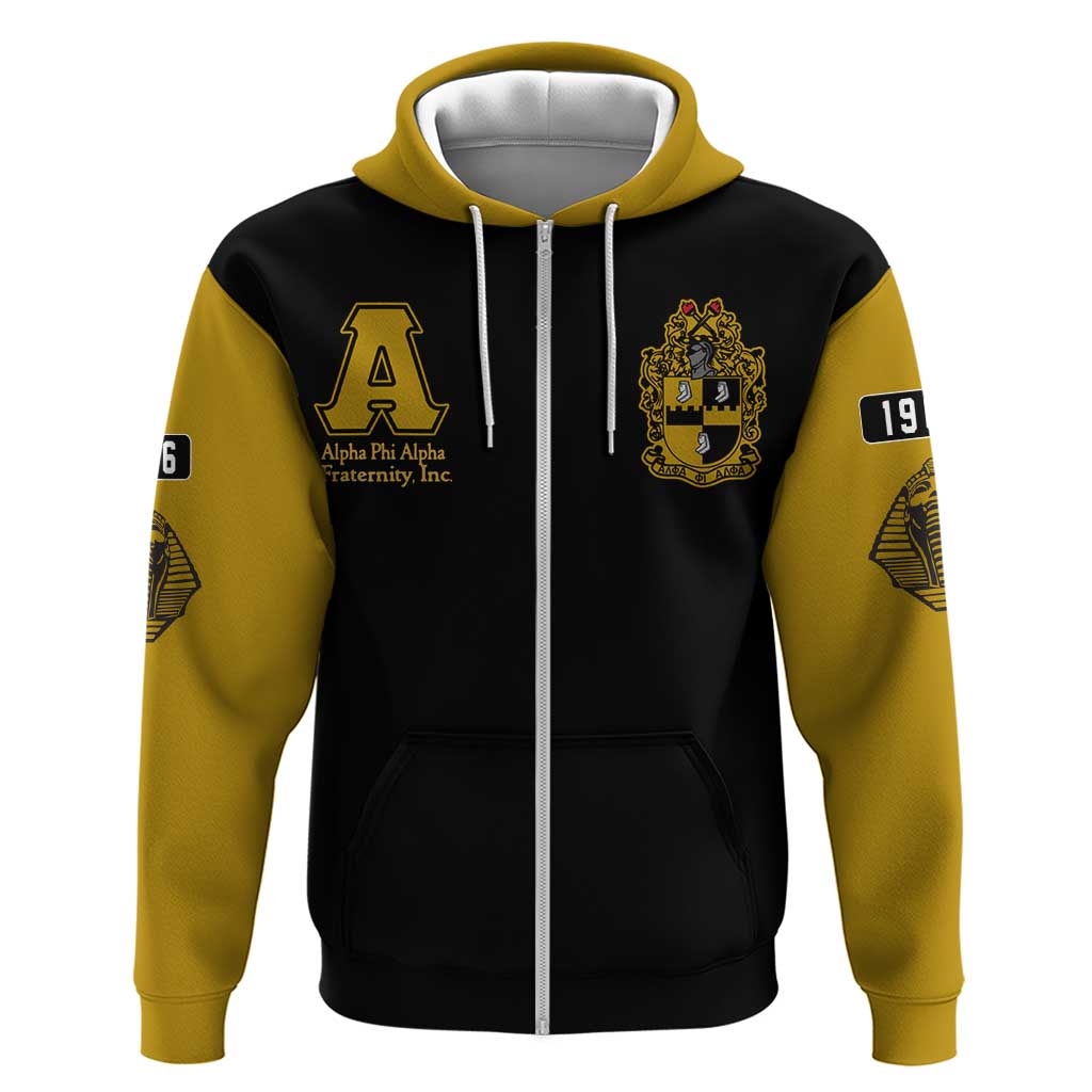 Alpha Phi Alpha Varsity Zip Hoodie Greek Letter Apparel