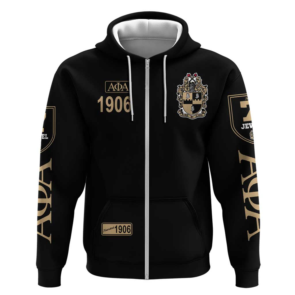 1906 Ice Cold Alpha Phi Alpha Giz Hoodie Classic Fraternity