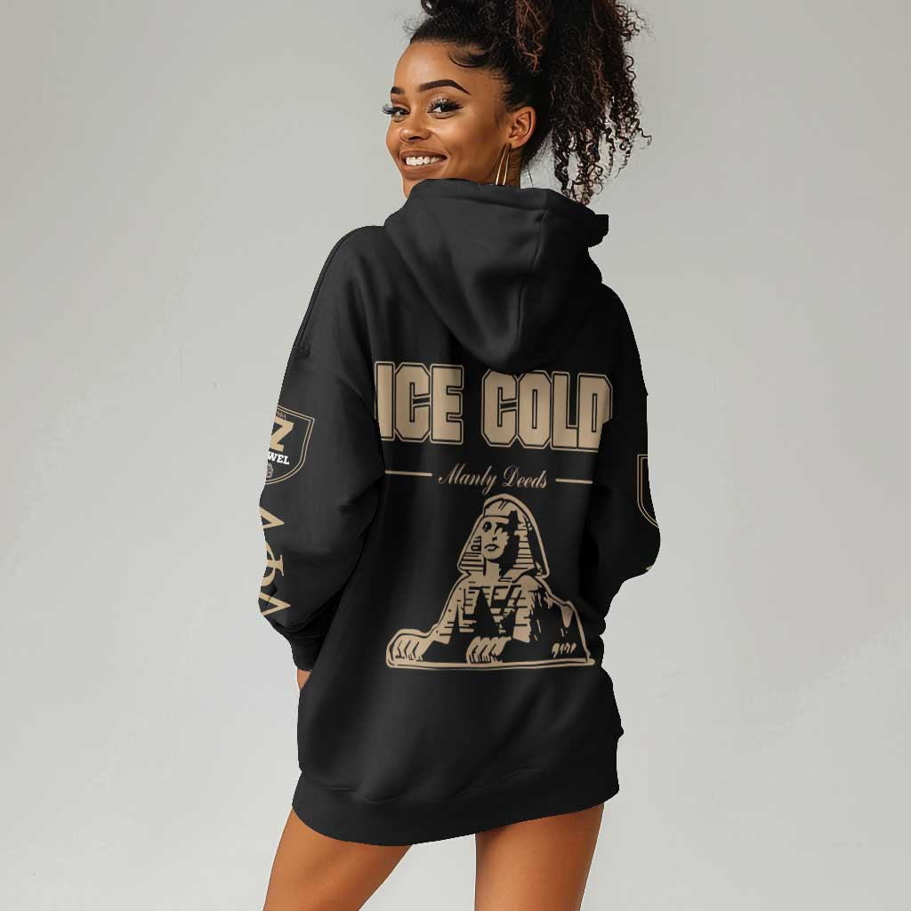 1906 Ice Cold Alpha Phi Alpha Giz Hoodie Dress Classic Fraternity