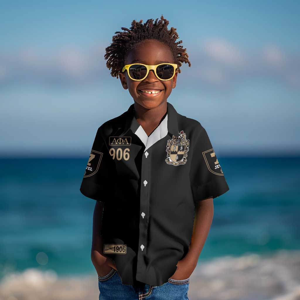 1906 Ice Cold Alpha Phi Alpha Giz Kid Hawaiian Shirt Classic Fraternity