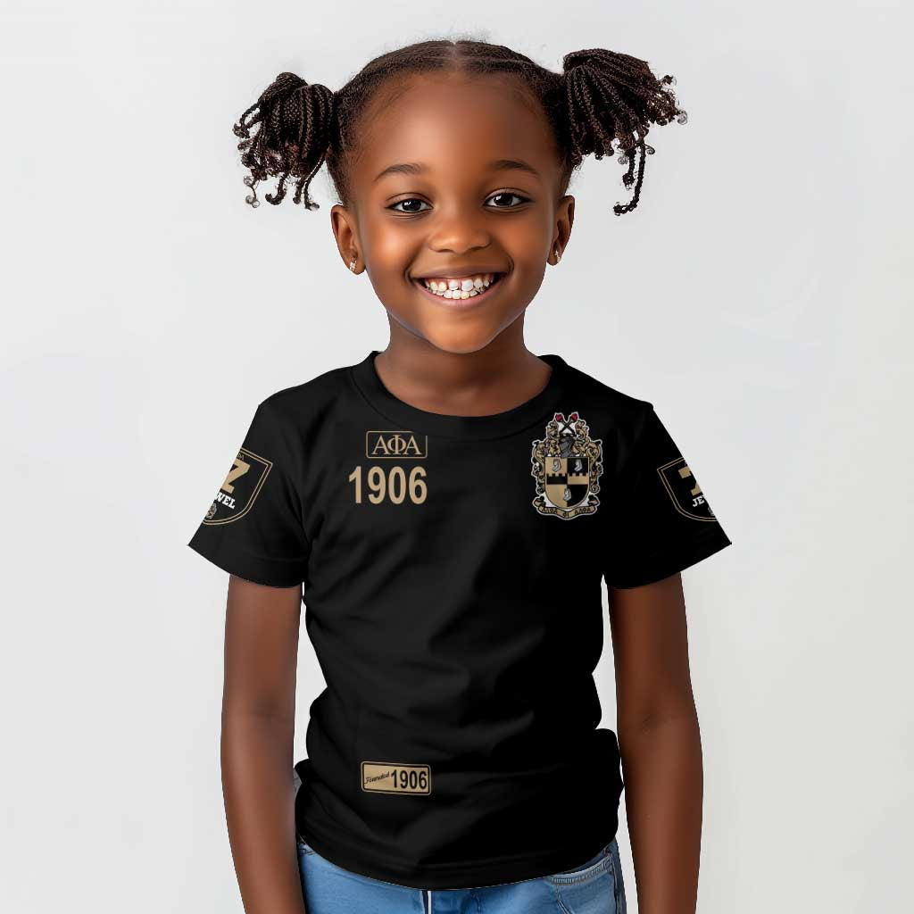 1906 Ice Cold Alpha Phi Alpha Giz Kid T shirt Classic Fraternity