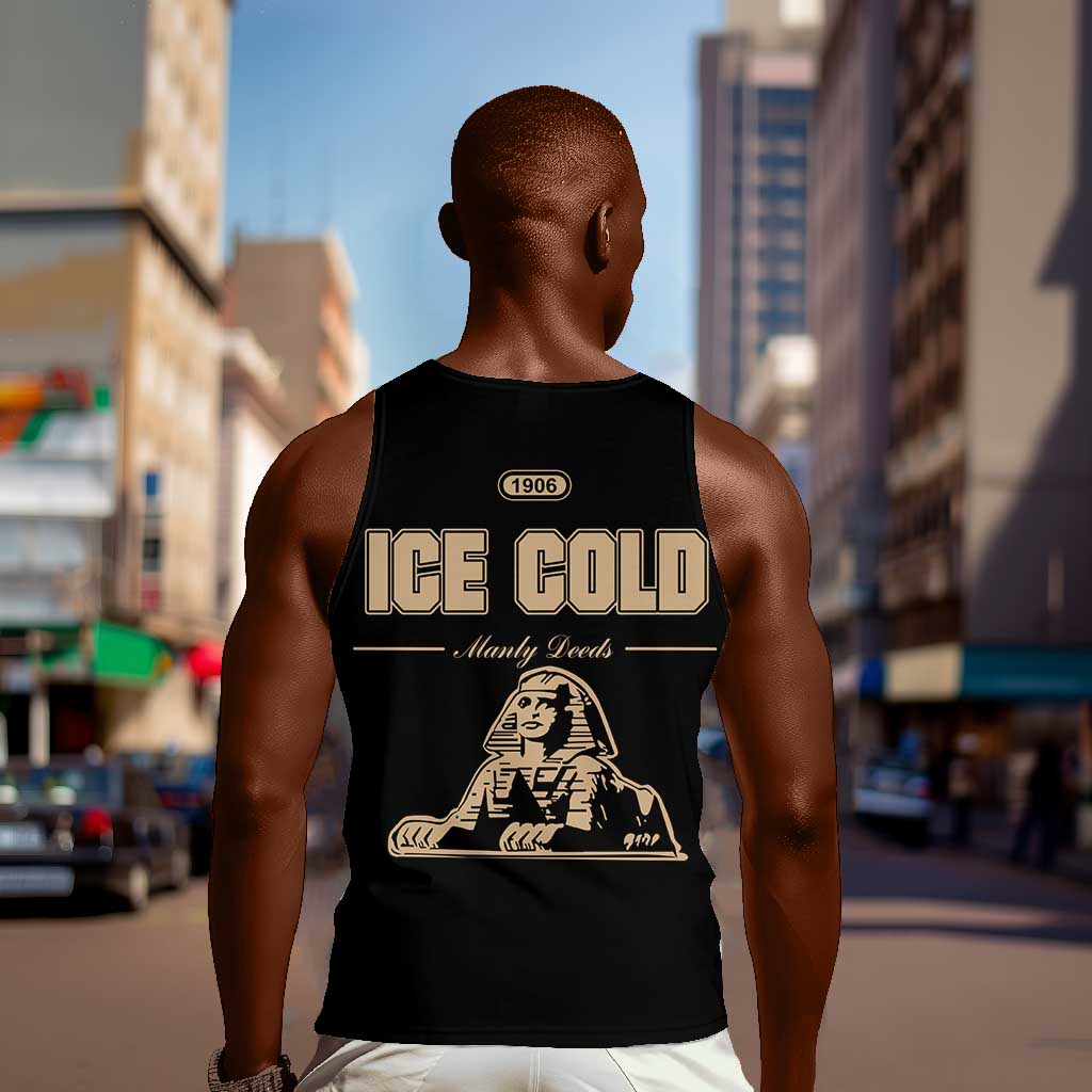 1906 Ice Cold Alpha Phi Alpha Giz Men Tank Top Classic Fraternity