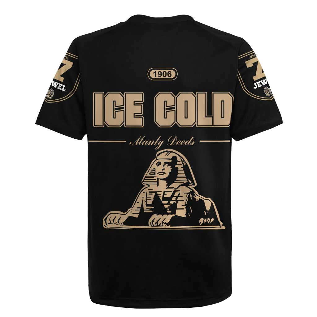 1906 Ice Cold Alpha Phi Alpha Giz Rugby Jersey Classic Fraternity