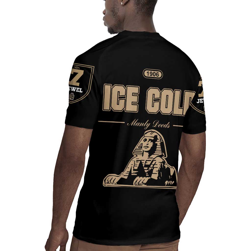 1906 Ice Cold Alpha Phi Alpha Giz Rugby Jersey Classic Fraternity