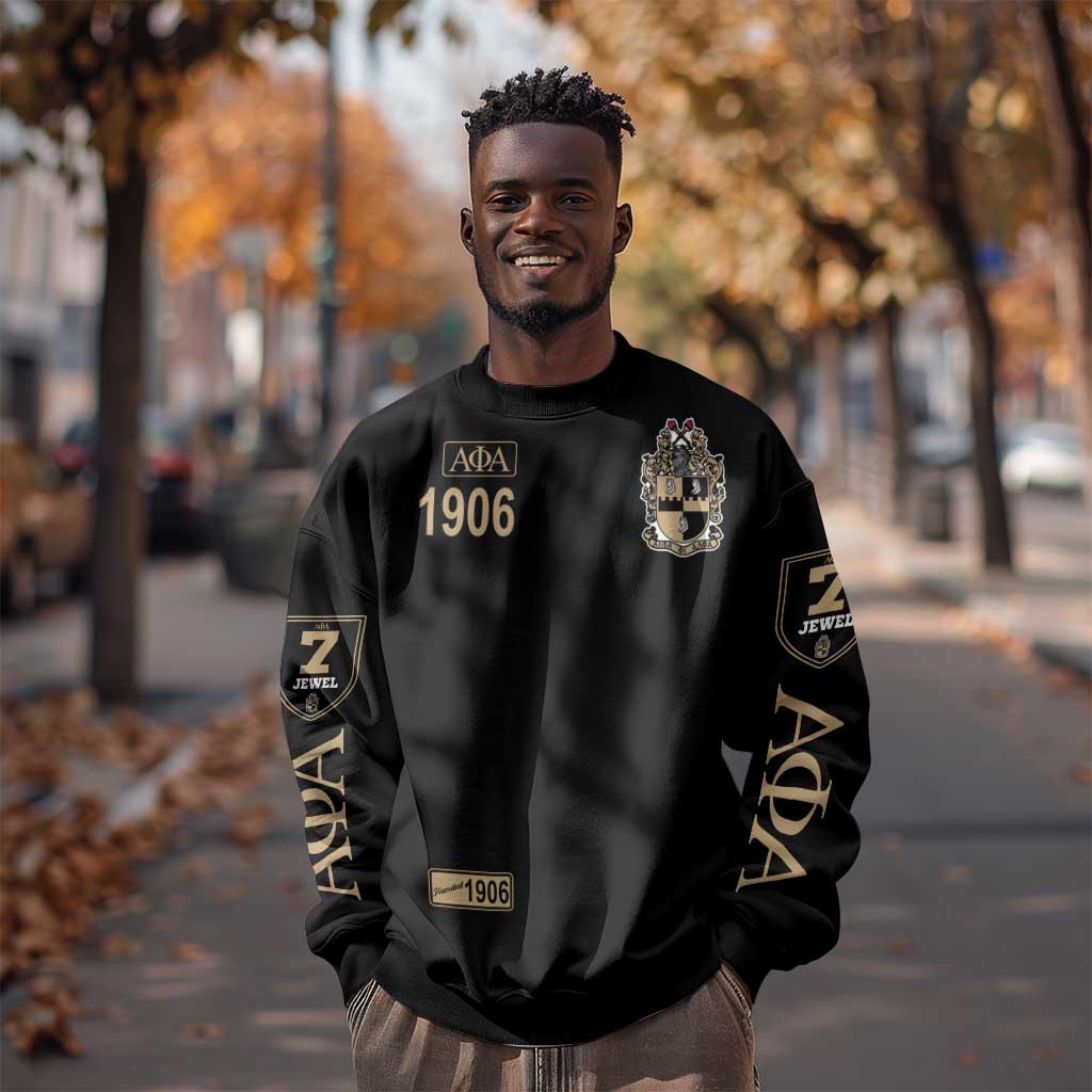 1906 Ice Cold Alpha Phi Alpha Giz Sweatshirt Classic Fraternity
