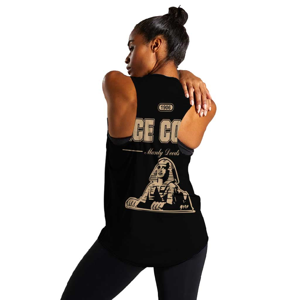 1906 Ice Cold Alpha Phi Alpha Giz Women Racerback Tank Classic Fraternity