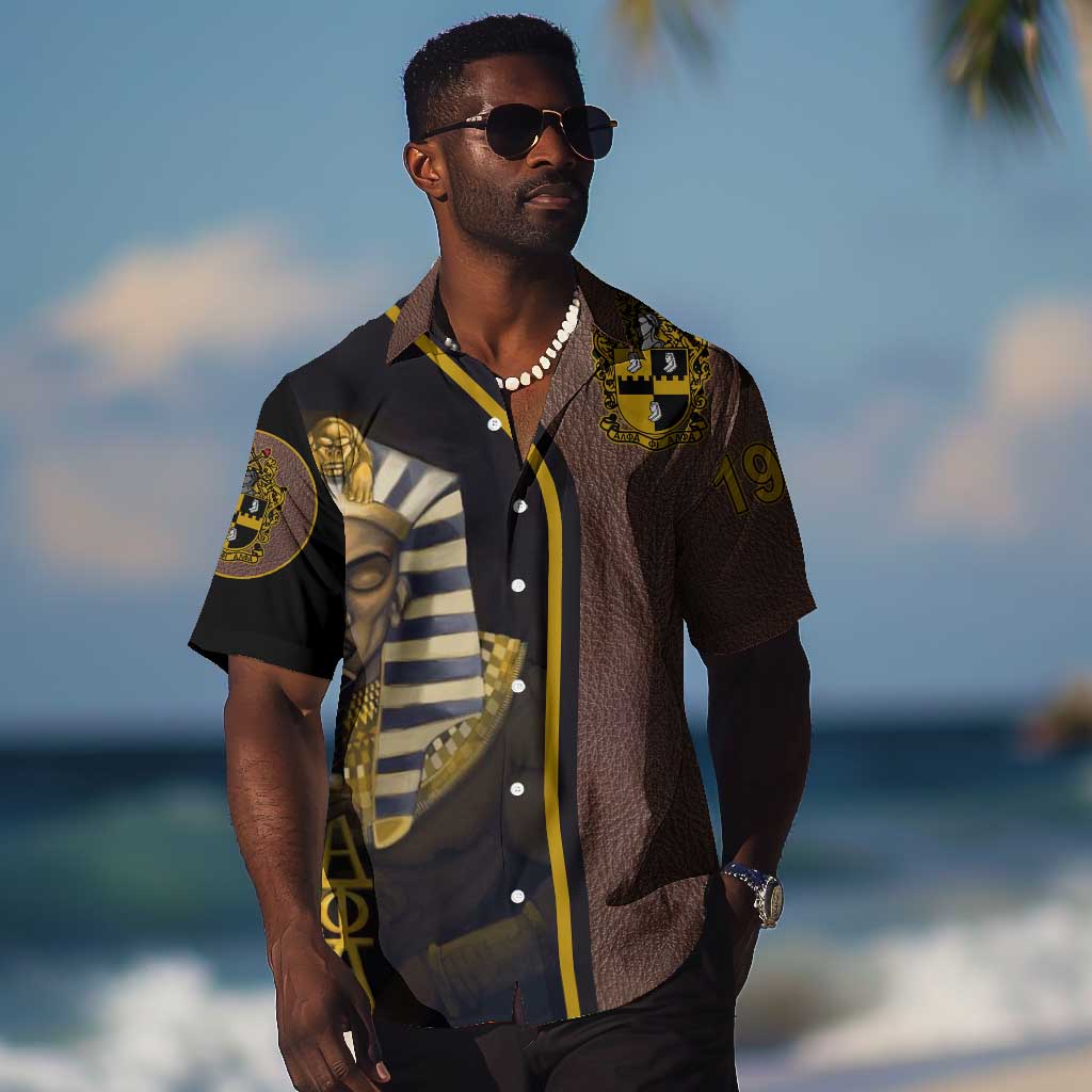 Alpha Phi Alpha 1906 King Pharaoh Hawaiian Shirt Stylish Fraternity