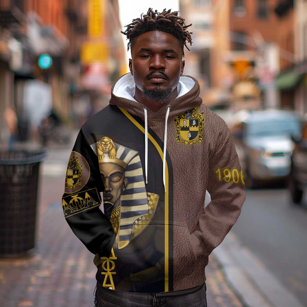 Alpha Phi Alpha 1906 King Pharaoh Hoodie Stylish Fraternity