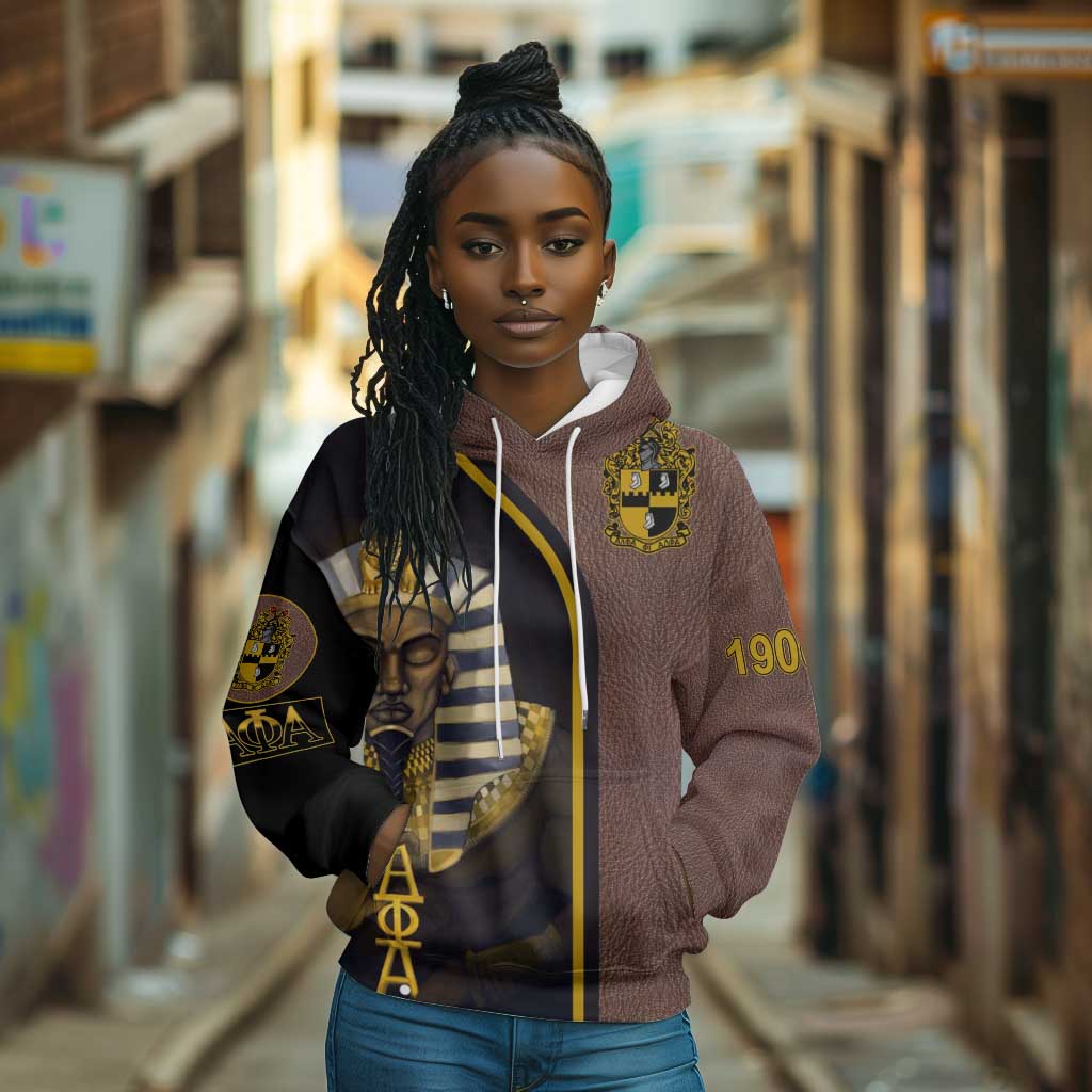 Alpha Phi Alpha 1906 King Pharaoh Hoodie Stylish Fraternity
