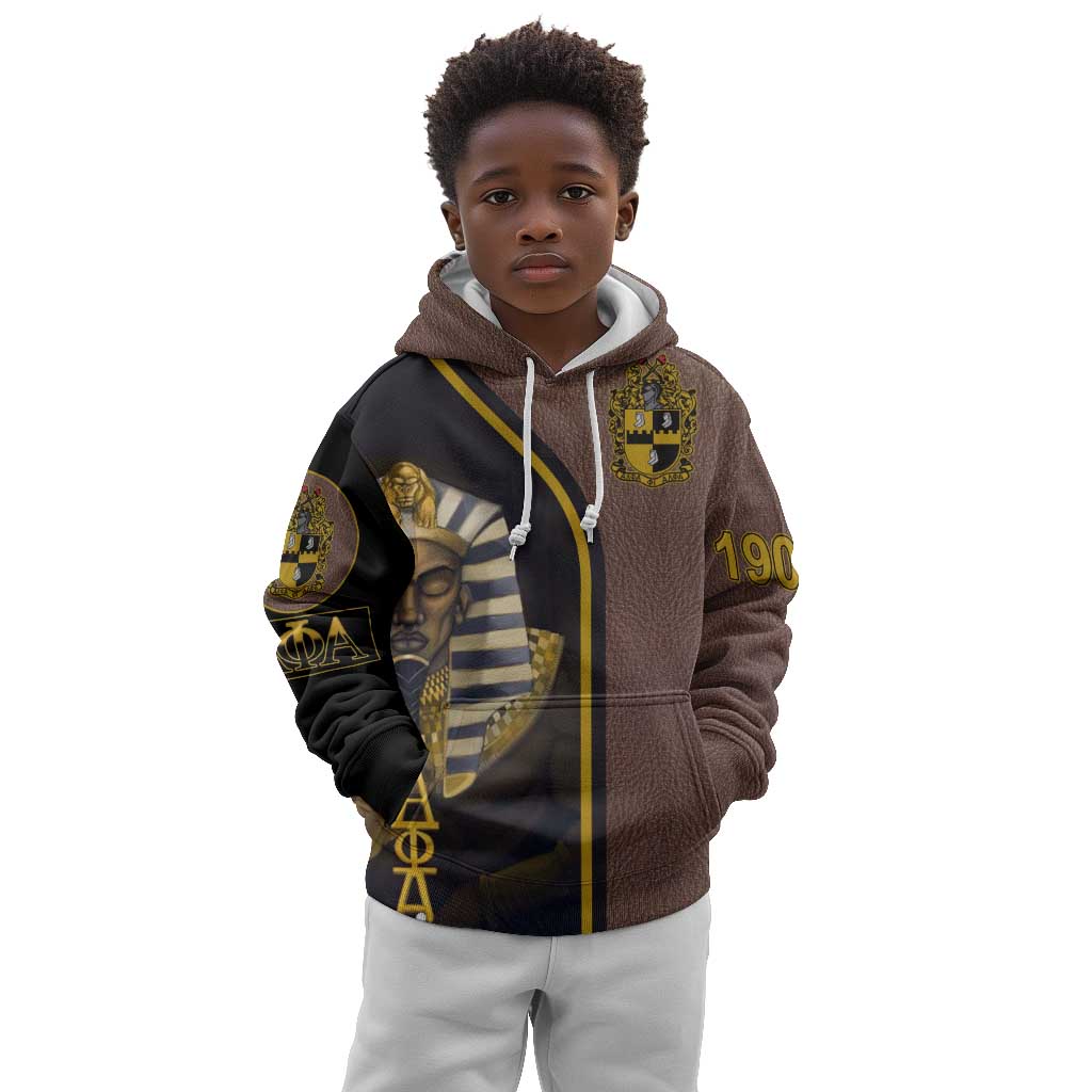Alpha Phi Alpha 1906 King Pharaoh Kid Hoodie Stylish Fraternity