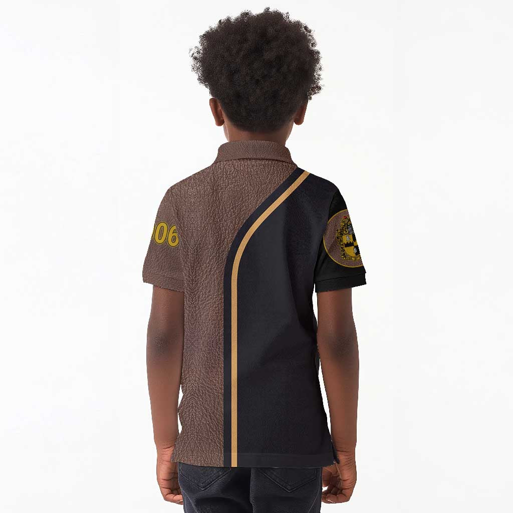Alpha Phi Alpha 1906 King Pharaoh Kid Polo Shirt Stylish Fraternity