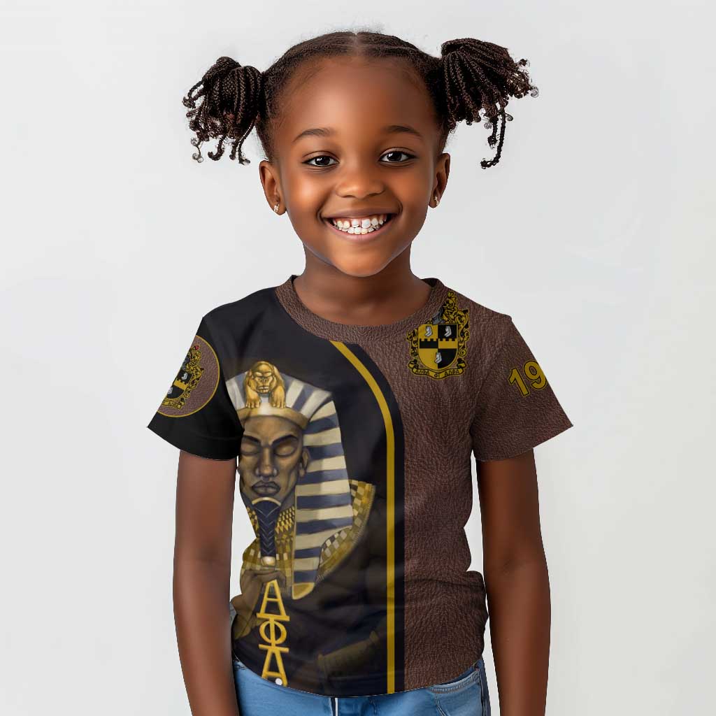 Alpha Phi Alpha 1906 King Pharaoh Kid T shirt Stylish Fraternity