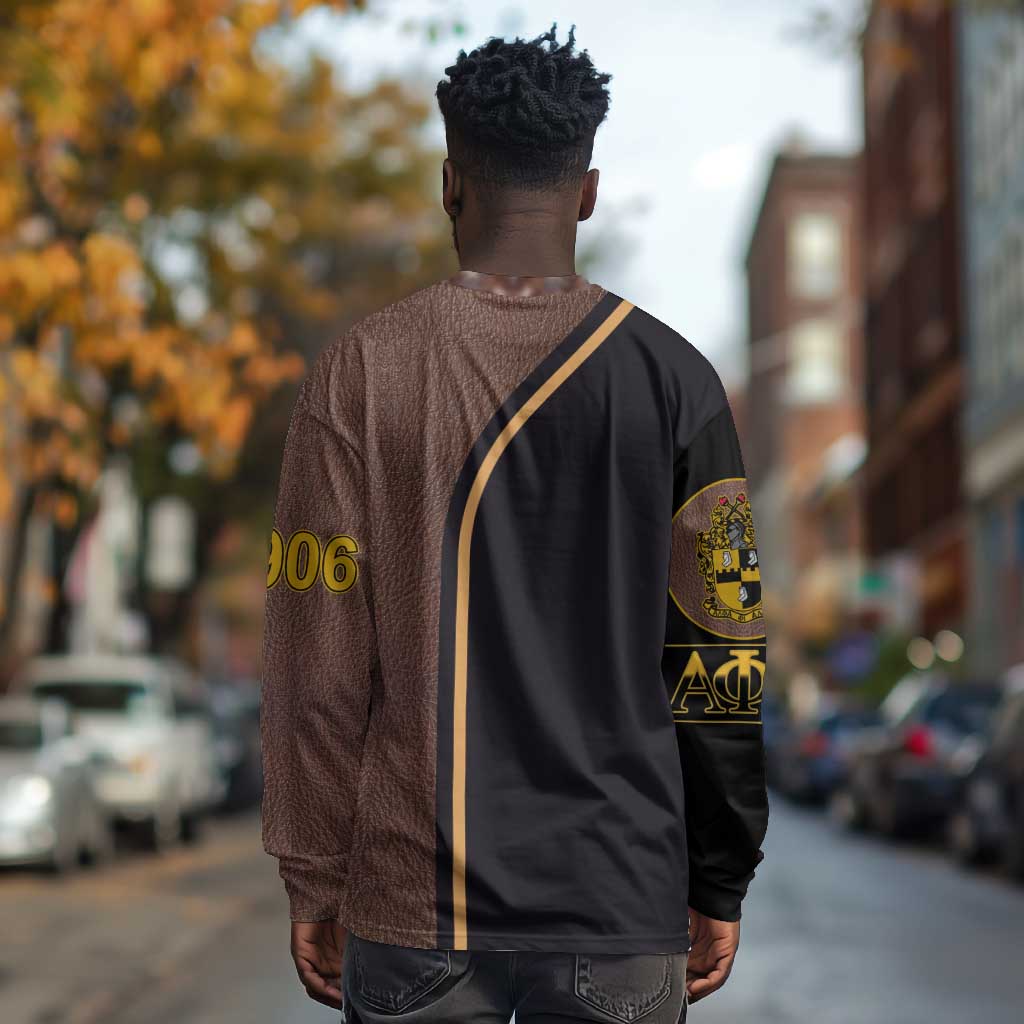 Alpha Phi Alpha 1906 King Pharaoh Long Sleeve Shirt Stylish Fraternity