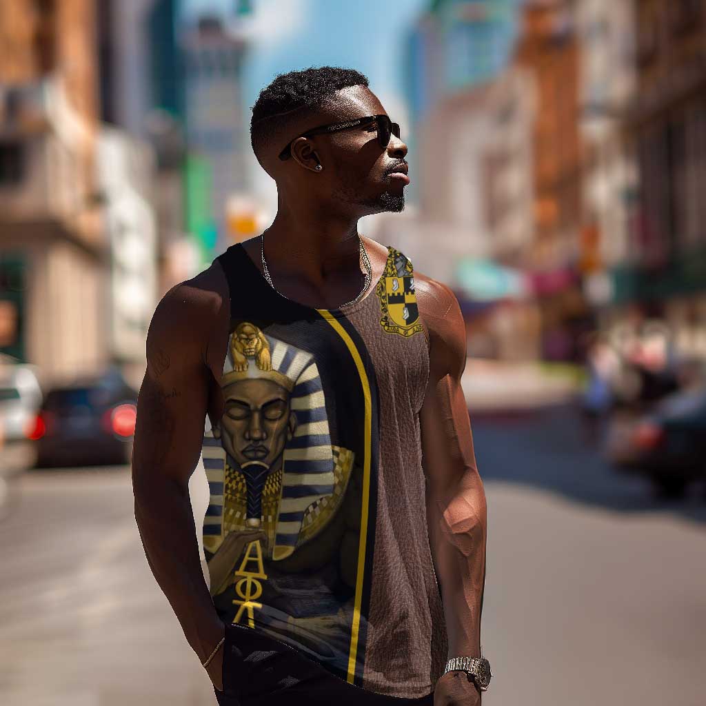 Alpha Phi Alpha 1906 King Pharaoh Men Tank Top Stylish Fraternity